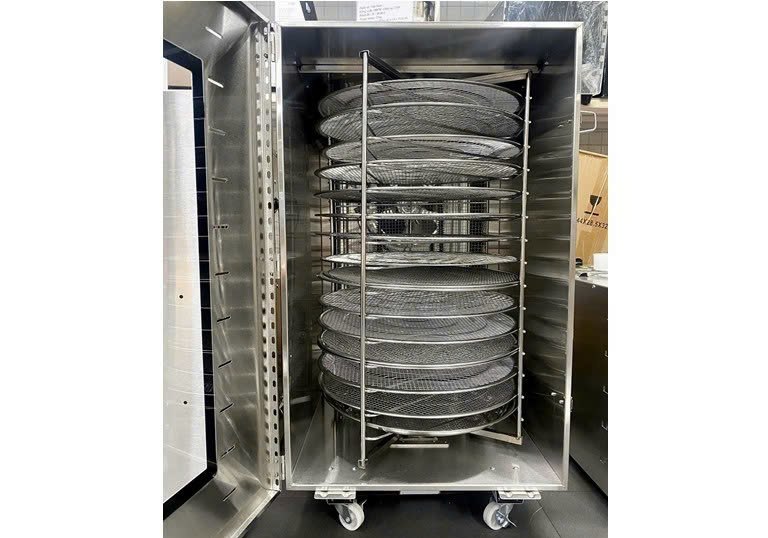 Lò sấy khô thực phẩm Dehydrator ST02 16 khay xoay tại ĐVP Market